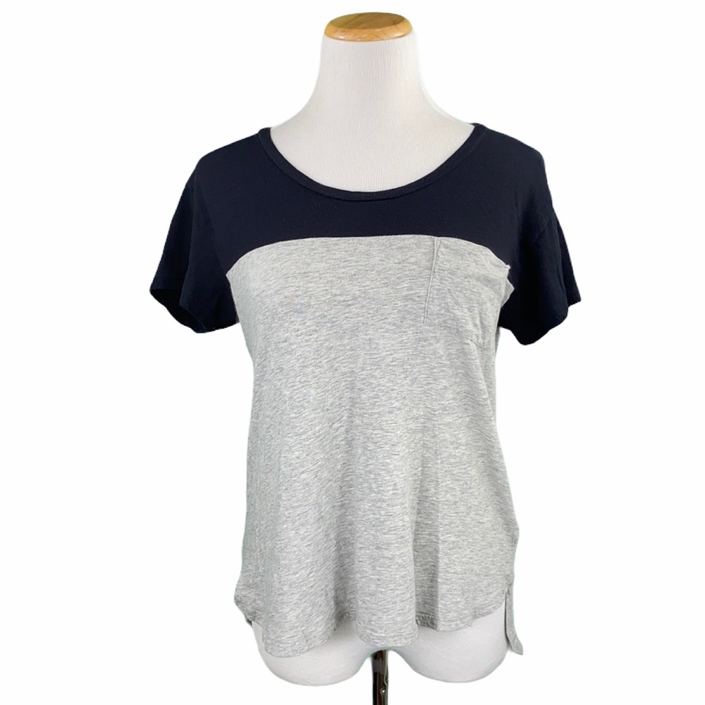 James Perse Standard Color-Block Tee - image 1